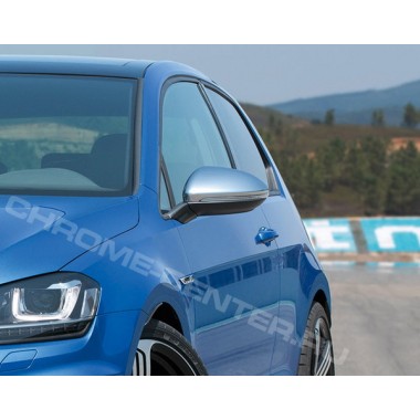 Накладки на зеркала (матовая нерж. сталь) VW GOLF 7 (2012-) бренд – Omtec (Omsaline) главное фото